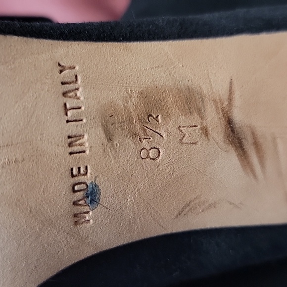 Michael Kors Black Suede Ankle Boots - Picture 4 of 9